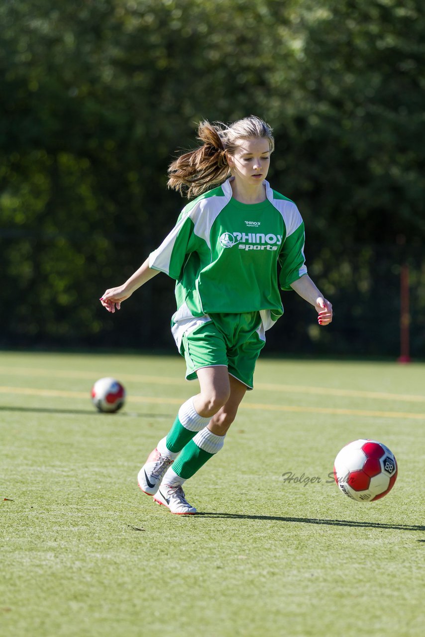 Bild 54 - C-Juniorinnen Kaltenkirchener TS - TuS Tensfeld : Ergebnis: 7:0